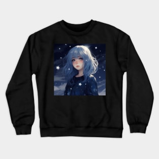 Charming Violet Night Crewneck Sweatshirt